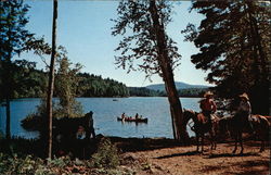 Ridin-Hy The Adirondack's Friendliest Ranch Resort Warrensburg, NY Postcard Postcard