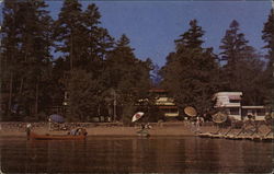 Deer Cove Lodge and Camps Postcard