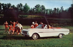 1963 Ford Falcon Sports Convertible Cars Postcard Postcard