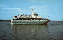 Tourist Ship Steven Thomas, Captain Rudy Thomas-Master Boats, Ships Postcard Postcard