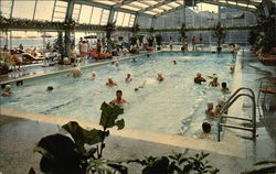 Chalfonte-Haddon Hall's Salt Water Pool Postcard