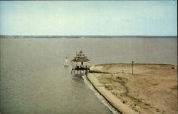 Drum Point Lighthouse Solomons, MD Postcard Postcard