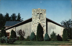 Assembly Hall, Camp Aldersgate, Methodist Camp and Retreat Center North Scituate, RI Postcard Postcard