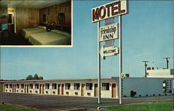 Friendship Inn Motel Postcard