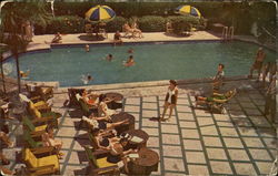 Plymouth Hotel and Pool Miami Beach, FL Postcard Postcard