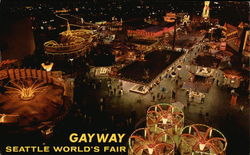 Night on The Gay Way Postcard