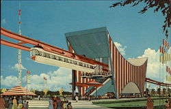 The AMF Monorail, New York World's Fair 1964 NY Worlds Fair Postcard Postcard