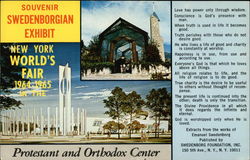 Souvenir Swedenborgian Exhibit, New York World's Fair 1964 NY Worlds Fair Postcard Postcard