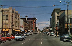 Main St. Looking North Pueblo, CO Postcard Postcard