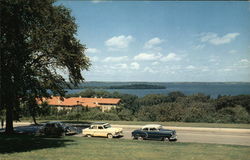 University of Wisconsin - Lake Mendota with Picnic Point Postcard