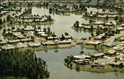 View from Above of Sun City Center Florida Postcard Postcard