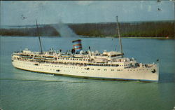 SS Evangeline, Eastern Steamship Corp Postcard