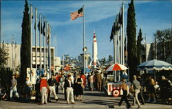 A Salute to the Future Anaheim, CA Disney Postcard Postcard