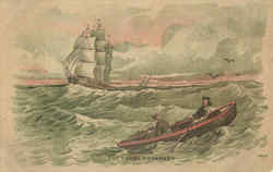 The Hardy Fishermen Postcard