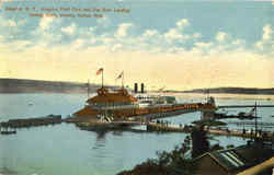 Kingston Point Park And Day Boat Landing Postcard