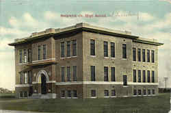 Sedgwick Co. High School Postcard