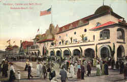 Pavilion Casino And Bath House Redondo Beach, CA Postcard Postcard