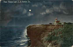 Point Firman Light San Pedro, CA Postcard Postcard