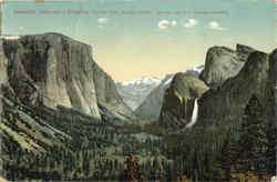 Beautiful California Yosemite National Park Postcard Postcard