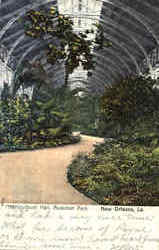 Horticultural Hall, Audubon Park New Orleans, LA Postcard Postcard