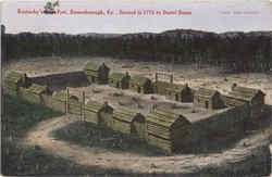 Kentucky's First Fort, Boonesborough Richmond, KY Postcard Postcard