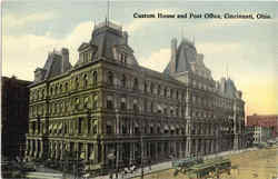 Custom House And Post Office Postcard