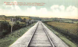 Missouri Pacific Railroad (Scenic) Postcard Postcard