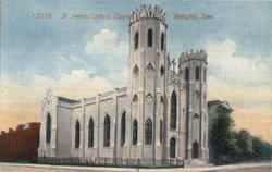 St. Peters Catholic Church Memphis, TN Postcard Postcard