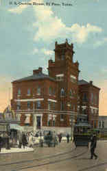 U. S. Custom House El Paso, TX Postcard Postcard