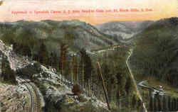 Approach To Spearfish Canon Postcard