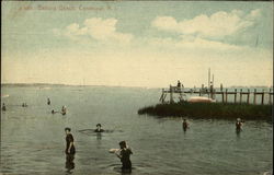 Bathing Beach Postcard