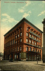 Masonic Temple Postcard