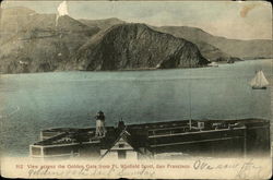 View Across the Golden Gate from Ft. Winfield Scott San Francisco, CA Postcard Postcard