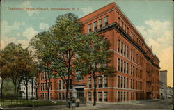 Technical High School Postcard