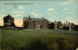 New City Hospital Postcard