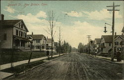 Bassett Street New Britain, CT Postcard Postcard