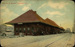 Erie RR Station Postcard