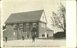 Saffron Walden School - New Gymnasium and Swimming Bath England Postcard Postcard