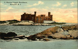 C. Warren Lippitt Residence Postcard