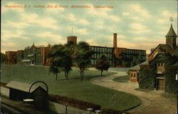 General View of Gorham Manufacturing Plant, Silversmiths Postcard