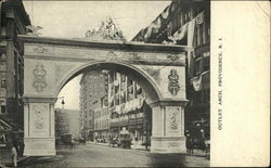 Outlet Arch Providence, RI Postcard Postcard