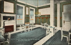 Writing Room, Craig Hall, South Illinois Avenue Postcard