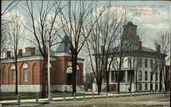 County Clerk's Office and Court House Postcard