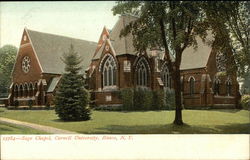 Sage Chapel at Cornell University Postcard