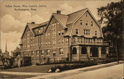 Talbot House, Miss Capen's School Northampton, MA Postcard Postcard