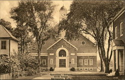 Gymnasium Entrance, Smith College Postcard