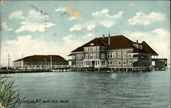 Yacht Club House Syracuse, NY Postcard Postcard