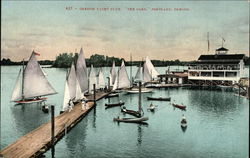 Oregon Yacht Club - The Oaks Postcard