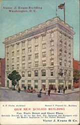 Victor J. Evans Building Postcard