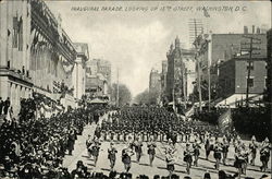 Taft - Inaugural Parade, Looking Up 15th Street Washington, DC Washington DC Postcard Postcard